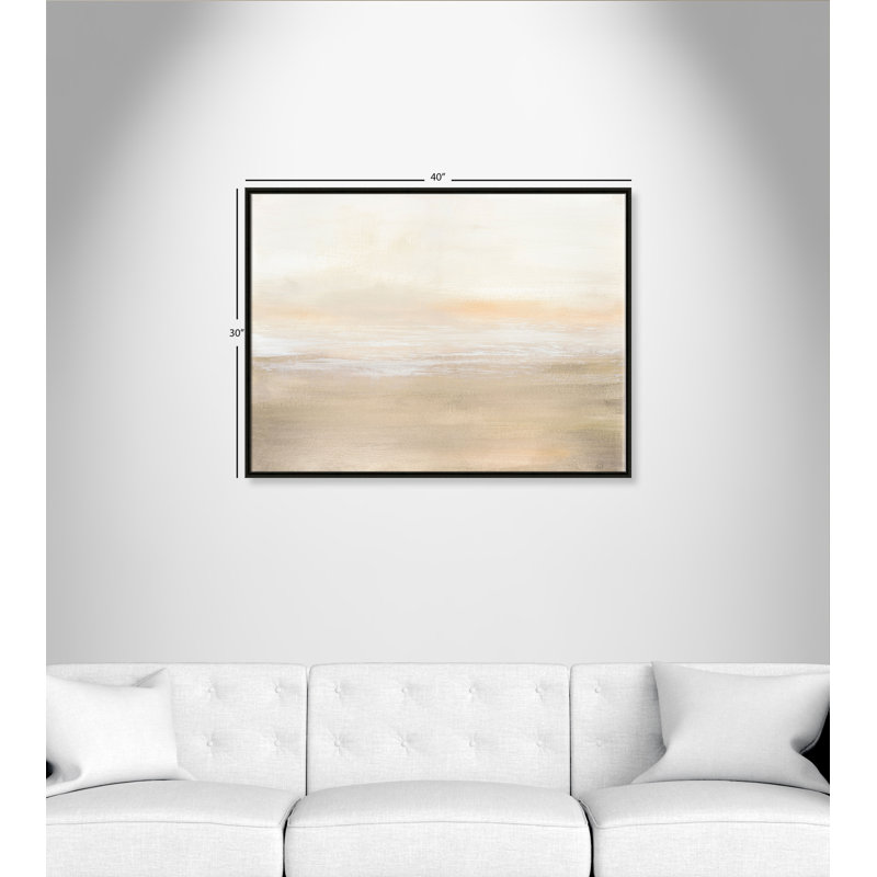 Birch Lane™ Morning Calm Framed On Canvas Painting & Reviews Wayfair